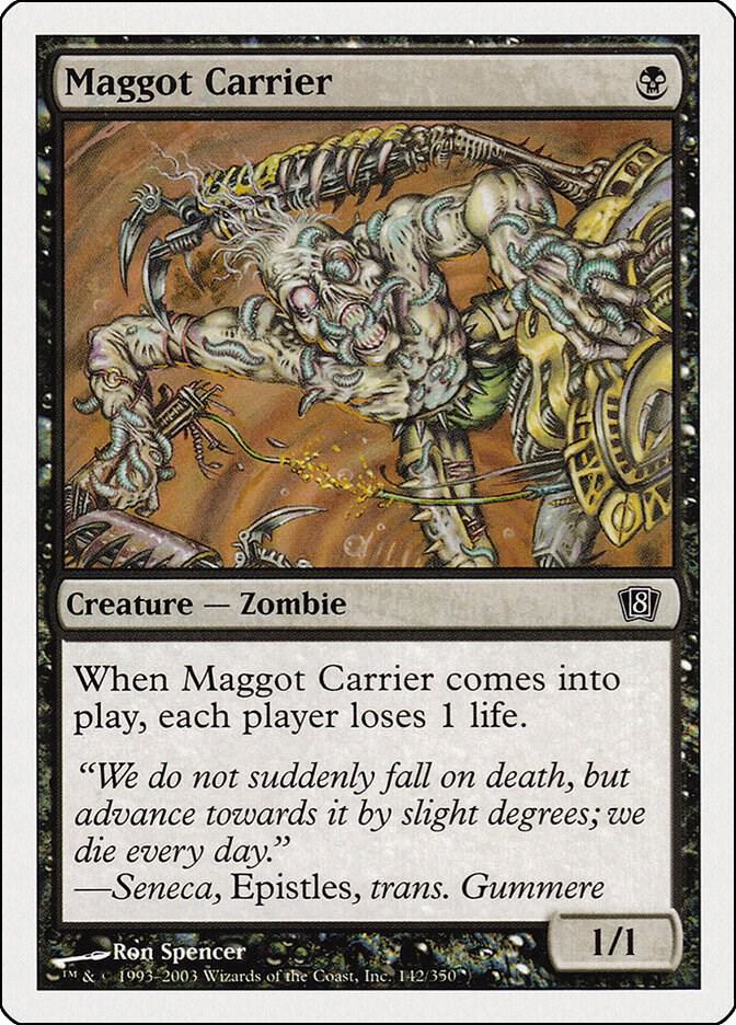 Maggot Carrier [8th Edition] 142