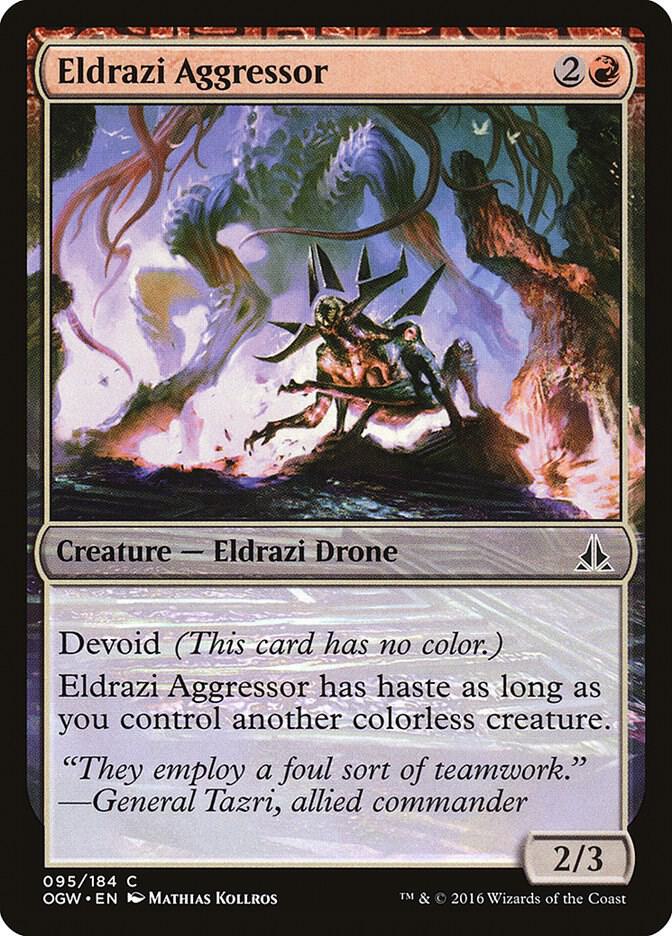 Eldrazi Aggressor [Oath of the Gatewatch] 95