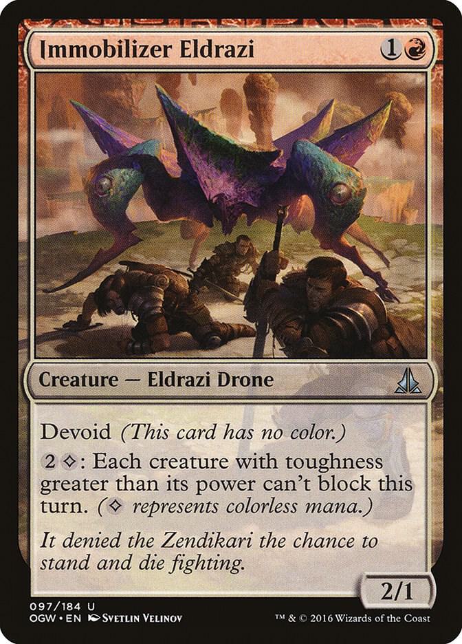 Immobilizer Eldrazi [Oath of the Gatewatch] 97