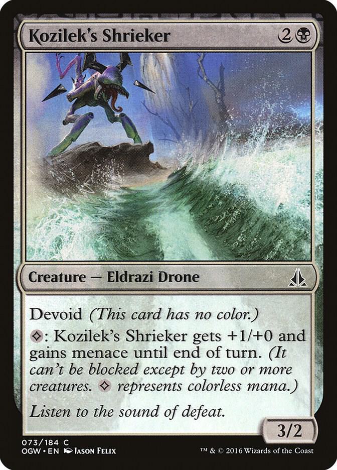 Kozilek's Shrieker [Oath of the Gatewatch] 73
