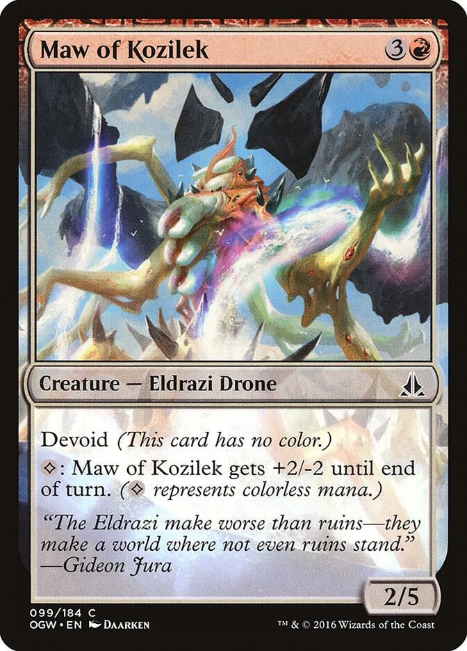Maw of Kozilek [Oath of the Gatewatch] 99