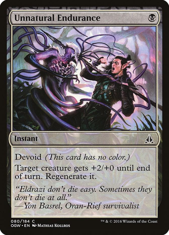 Unnatural Endurance [Oath of the Gatewatch] 80