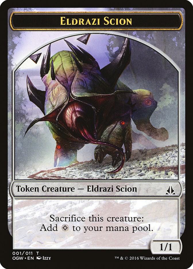 Eldrazi Scion Token (001) [Oath of the Gatewatch] 1