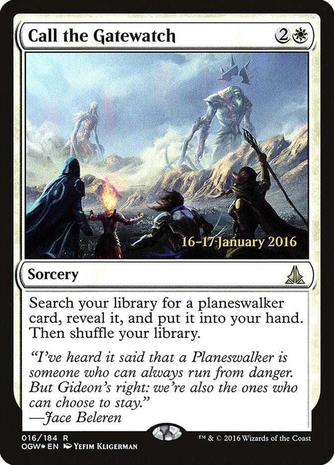 Call the Gatewatch [Prerelease Cards] 16
