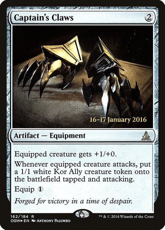 Captain's Claws [Prerelease Cards] 162