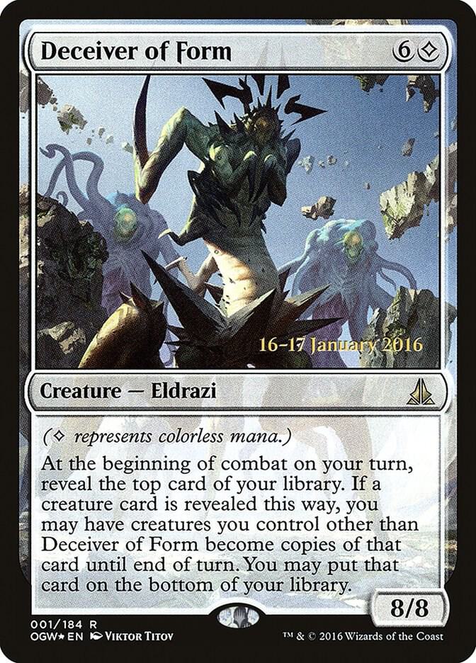 Deceiver of Form [Prerelease Cards] 1