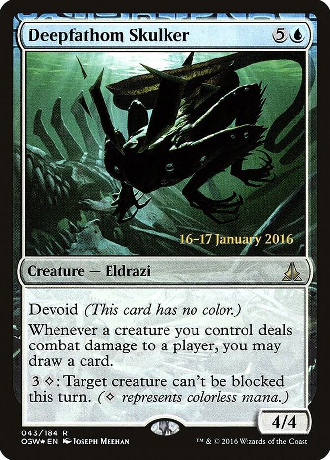 Deepfathom Skulker [Prerelease Cards] 43
