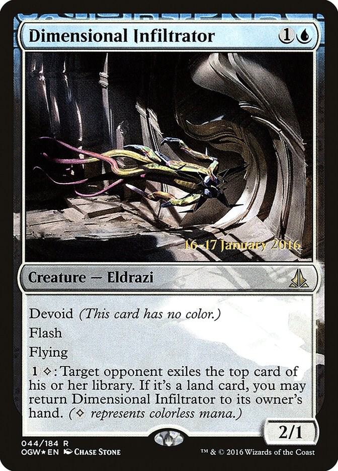 Dimensional Infiltrator [Prerelease Cards] 44