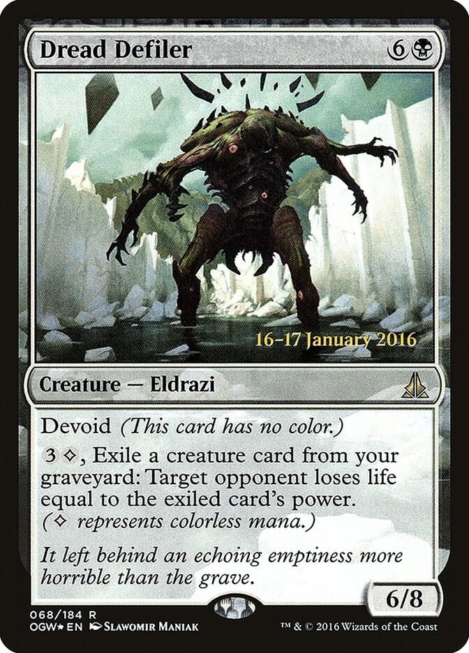 Dread Defiler [Prerelease Cards] 68