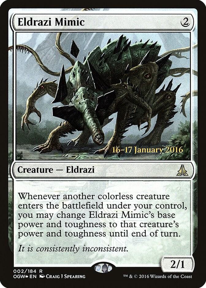 Eldrazi Mimic [Prerelease Cards] 2