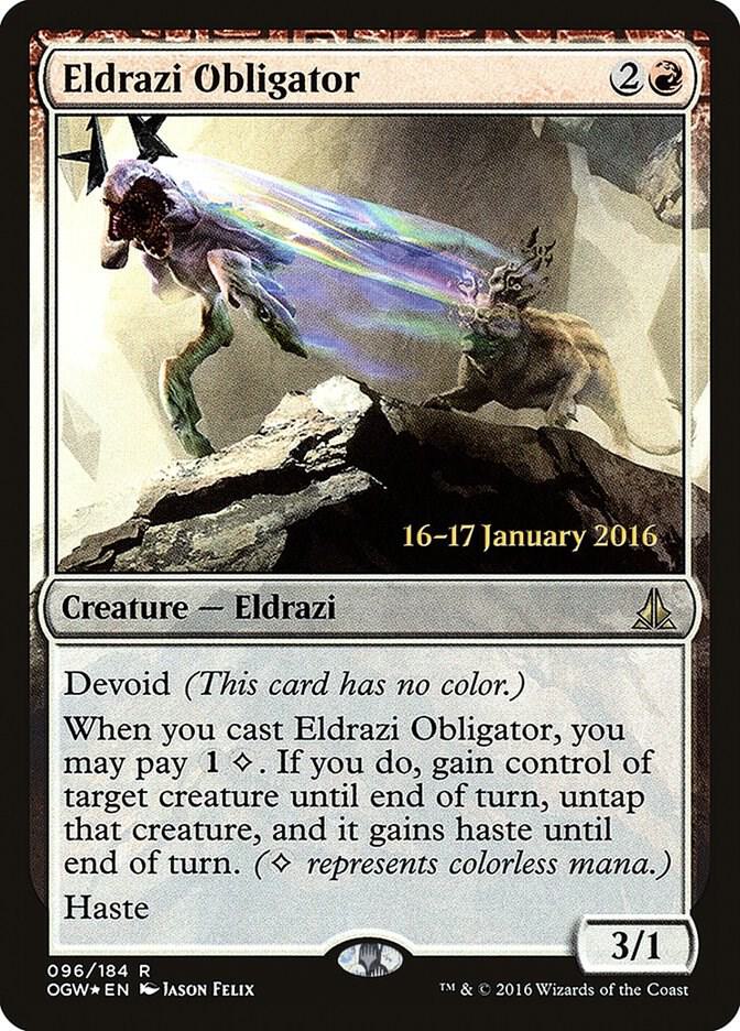 Eldrazi Obligator [Prerelease Cards] 96