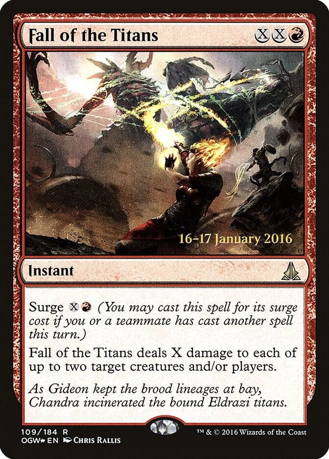 Fall of the Titans [Prerelease Cards] 109