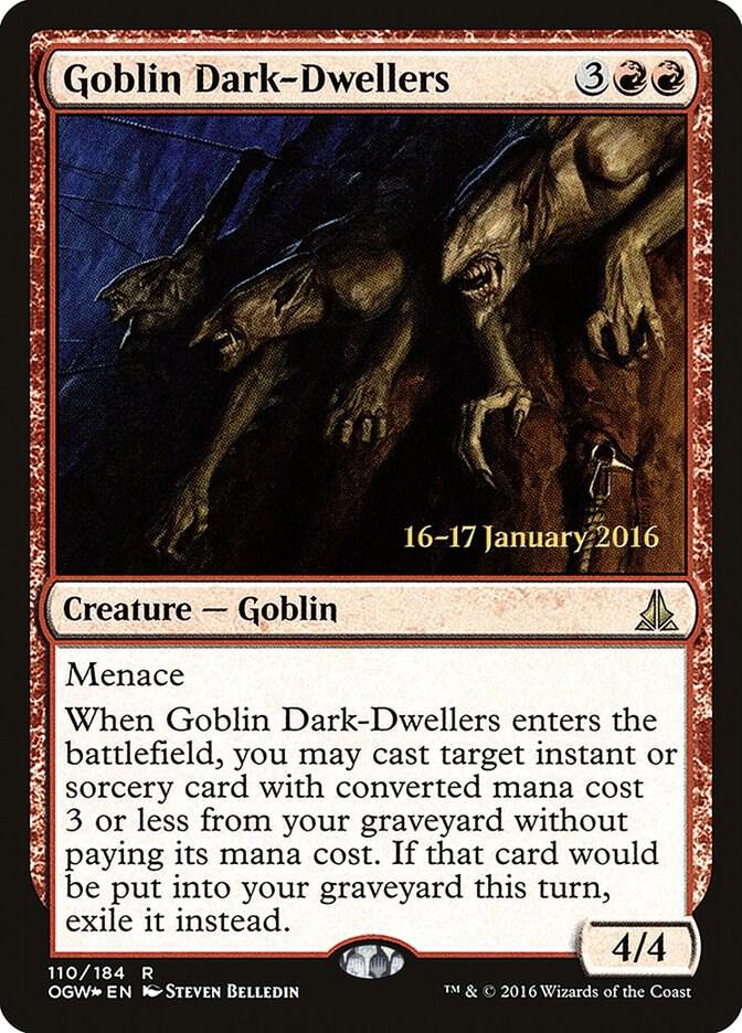 Goblin Dark-Dwellers [Prerelease Cards] 110