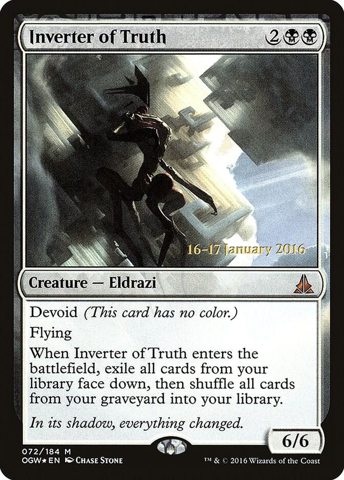 Inverter of Truth [Prerelease Cards] 72