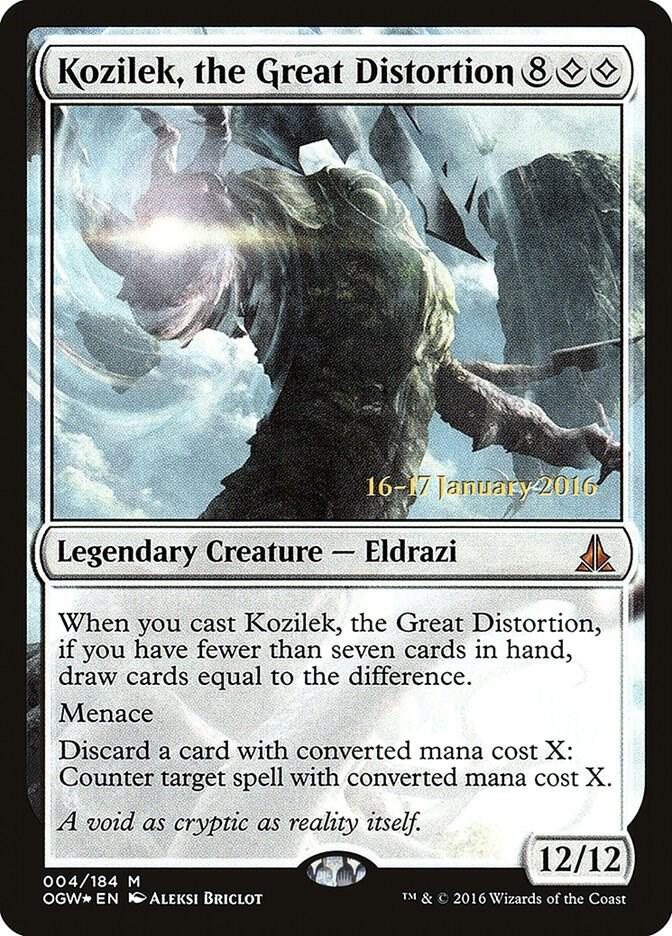 Kozilek, the Great Distortion [Prerelease Cards] 4
