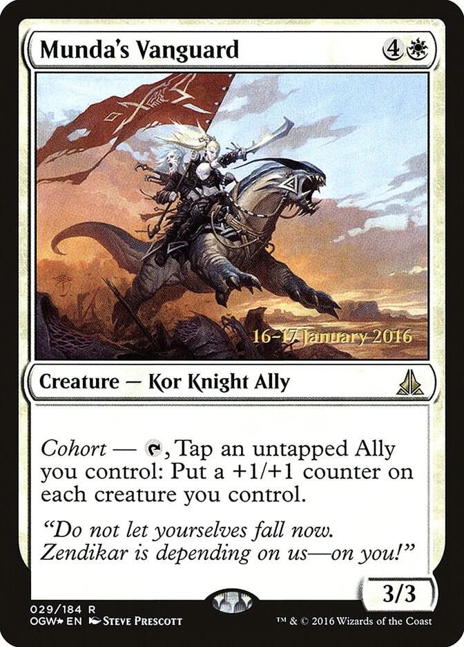 Munda's Vanguard [Prerelease Cards] 29
