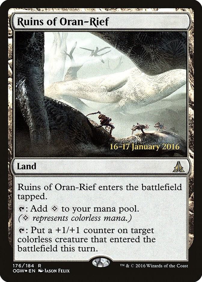 Ruins of Oran-Rief [Prerelease Cards] 176