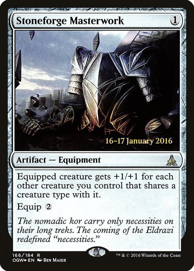 Stoneforge Masterwork [Prerelease Cards] 166