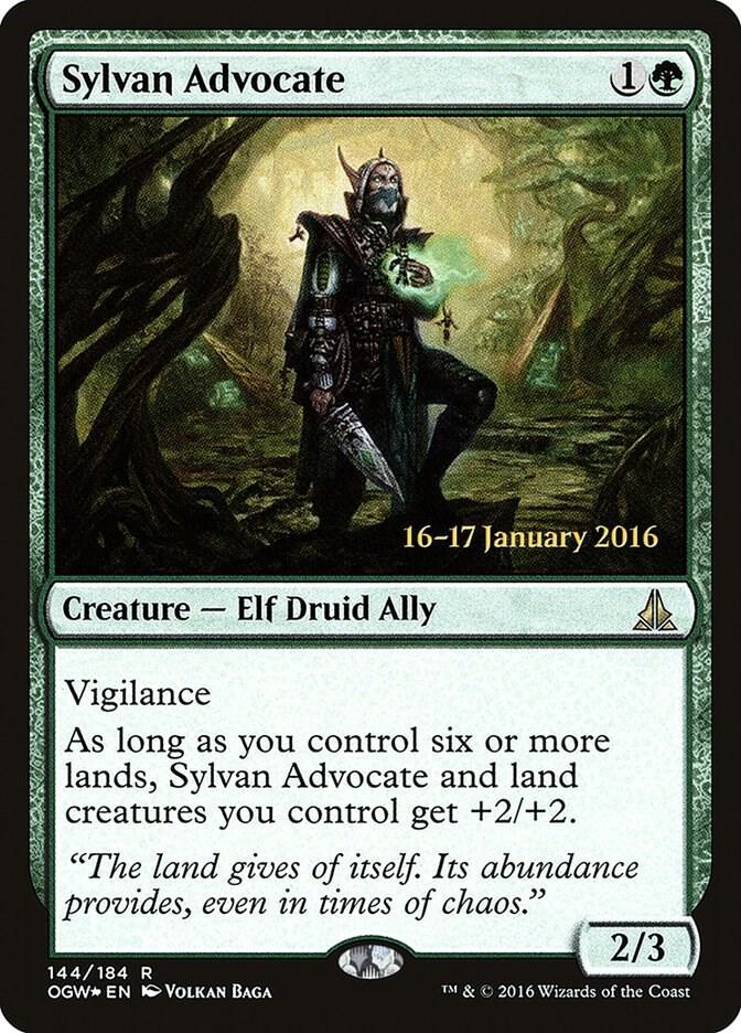 Sylvan Advocate [Prerelease Cards] 144