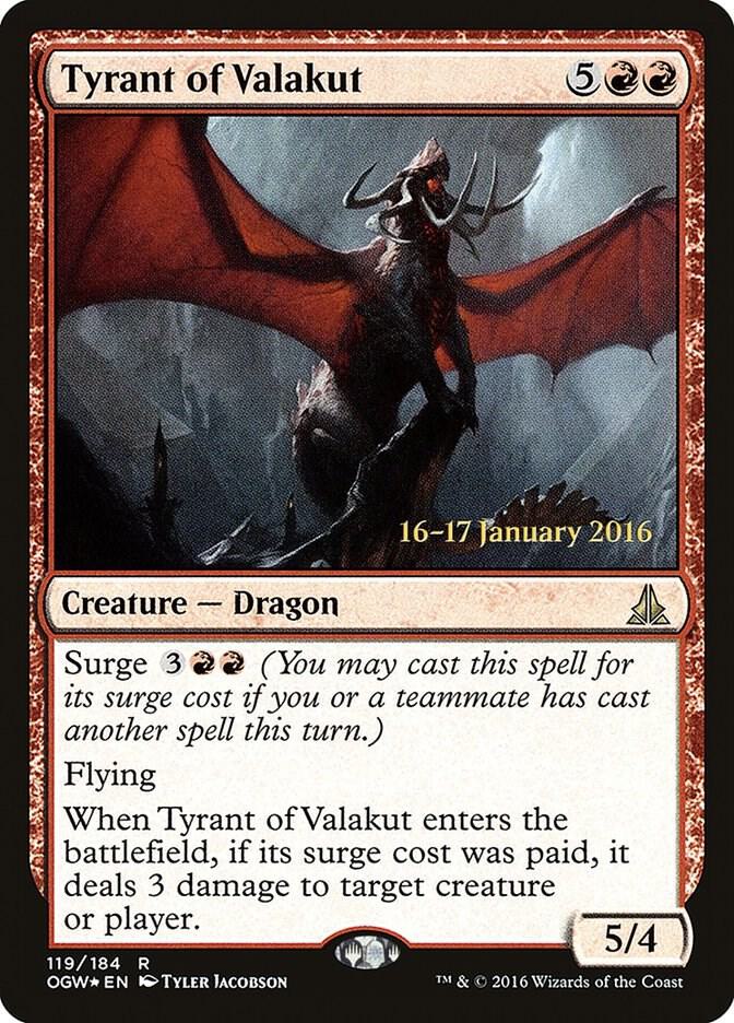 Tyrant of Valakut [Prerelease Cards] 119