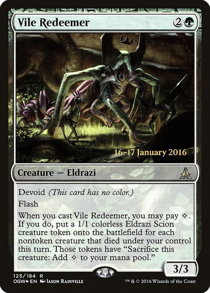 Vile Redeemer [Prerelease Cards] 125
