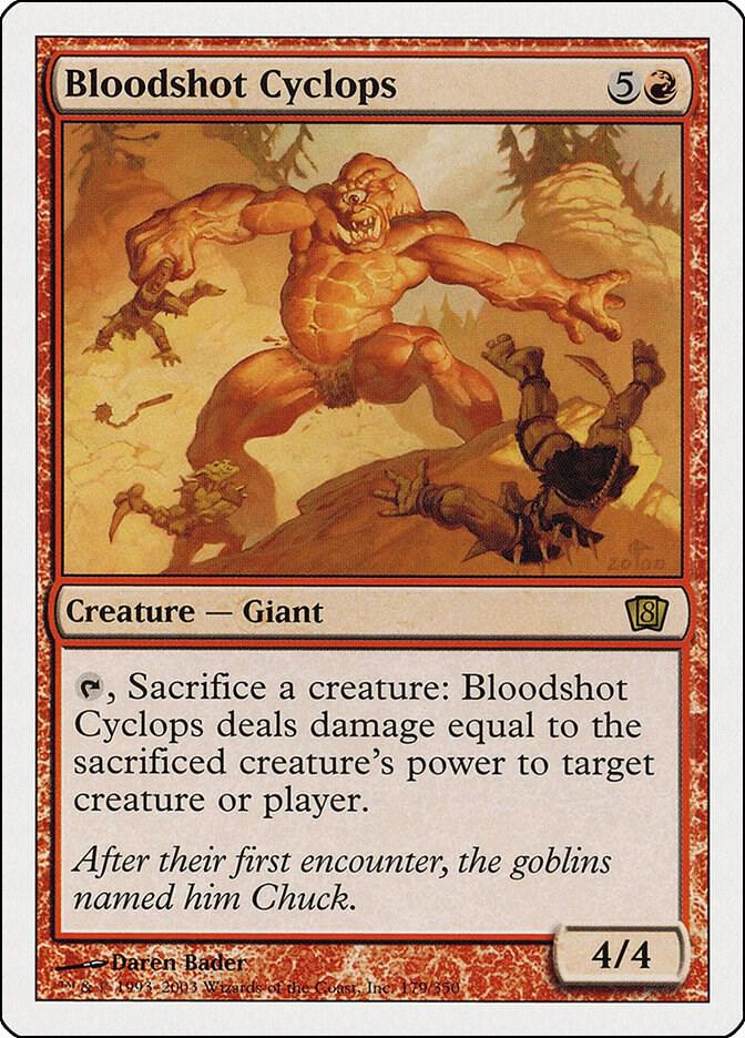 Bloodshot Cyclops [8th Edition] 179