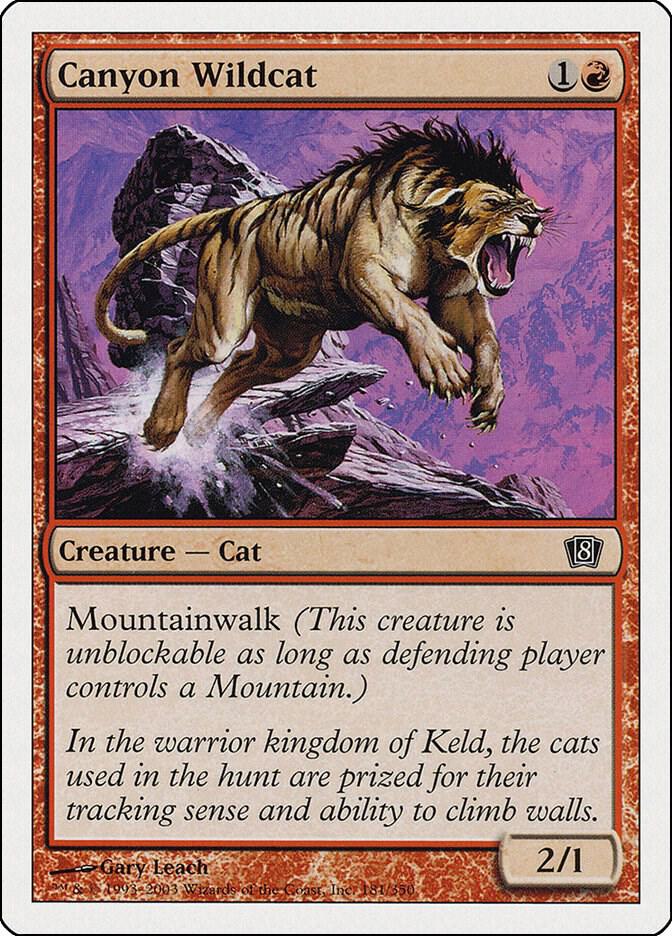 Canyon Wildcat [8th Edition] 181