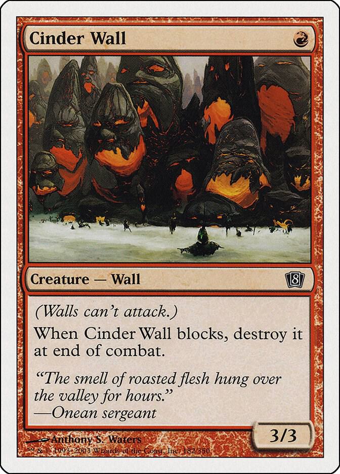 Cinder Wall [8th Edition] 182