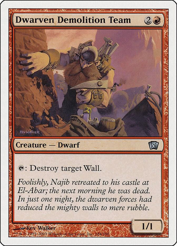 Dwarven Demolition Team [8th Edition] 184