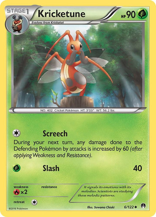 Kricketune [XY - BREAKpoint] 6/122