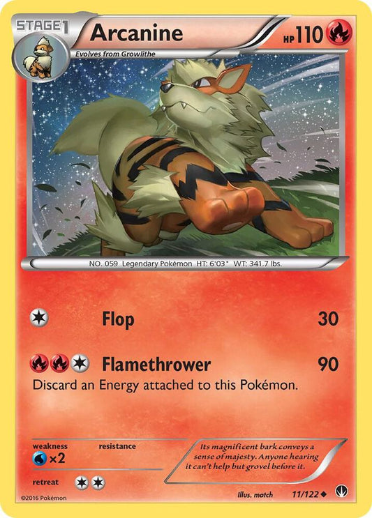 Arcanine [XY - BREAKpoint] 11/122