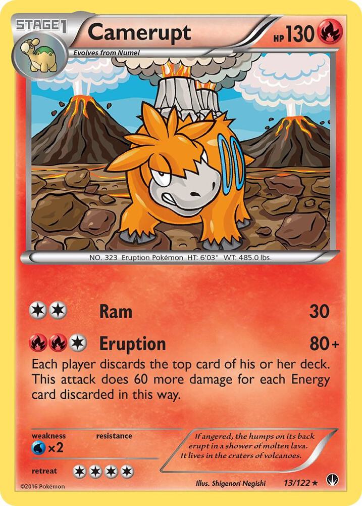 Camerupt [XY - BREAKpoint] 13/122