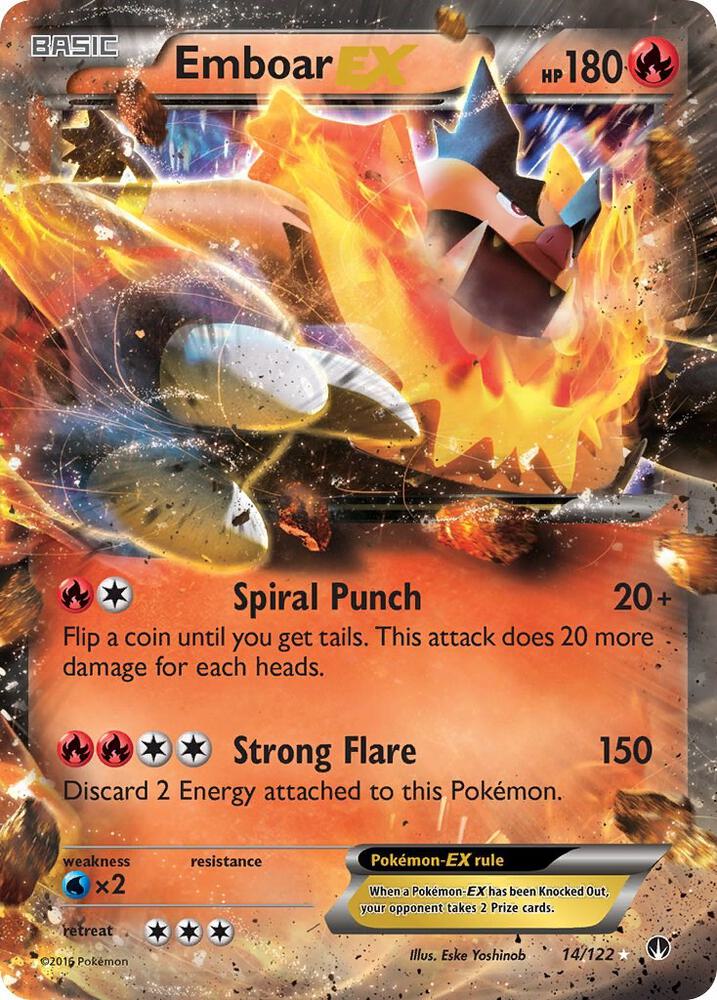 Emboar EX [XY - BREAKpoint] 14/122