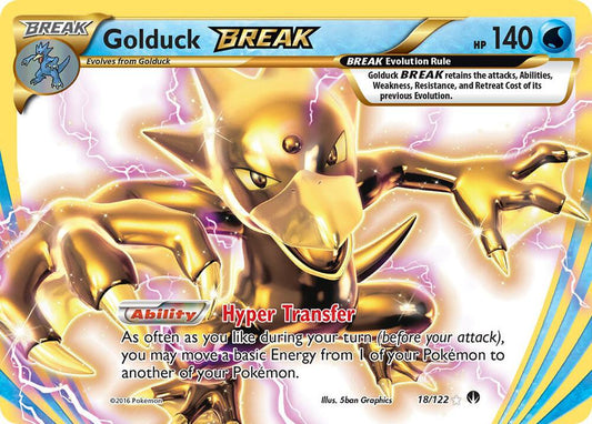 Golduck BREAK [XY - BREAKpoint] 18/122