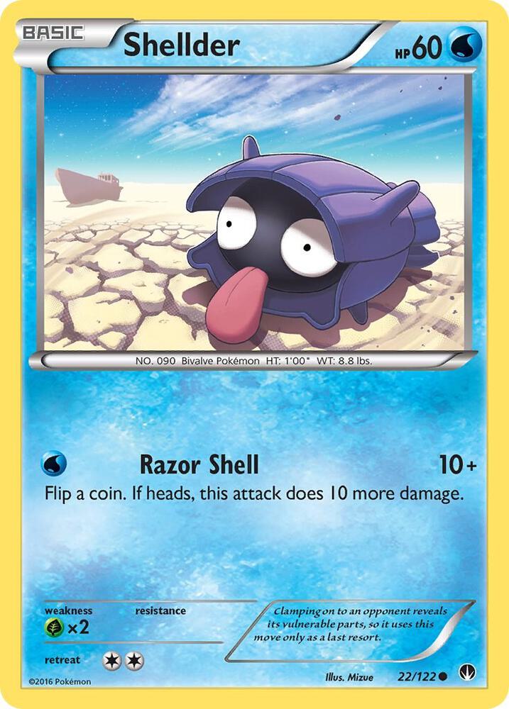 Shellder (22) [XY - BREAKpoint] 22/122