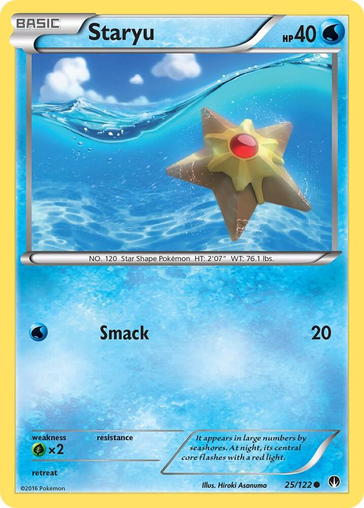Staryu [XY - BREAKpoint] 25/122