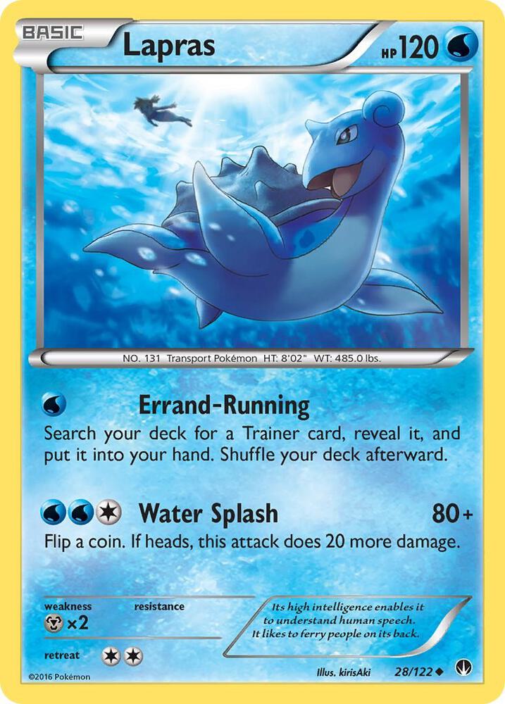 Lapras [XY - BREAKpoint] 28/122