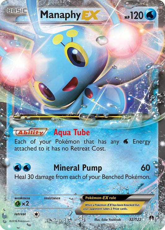 Manaphy EX [XY - BREAKpoint] 32/122