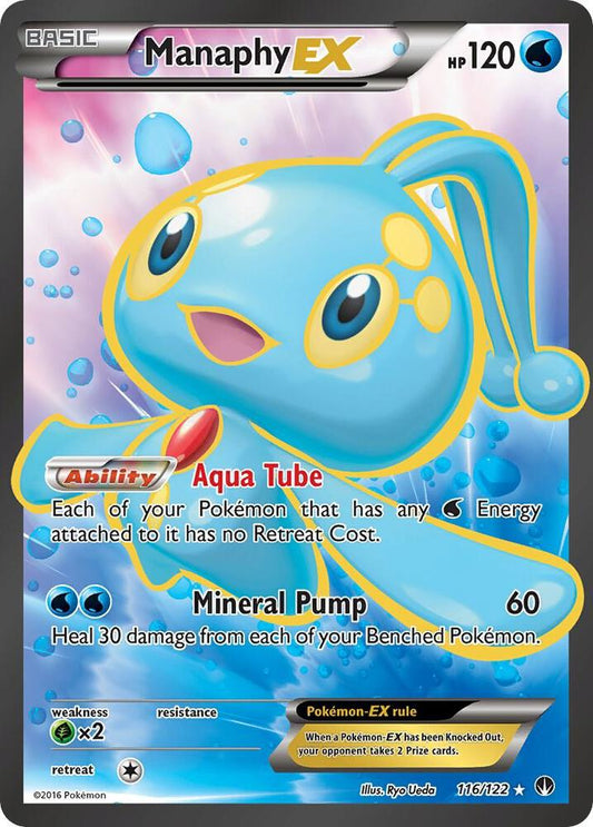 Manaphy EX (Full Art) [XY - BREAKpoint] 116/122