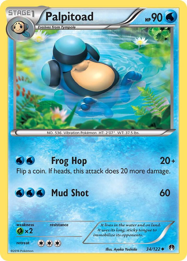 Palpitoad [XY - BREAKpoint] 34/122