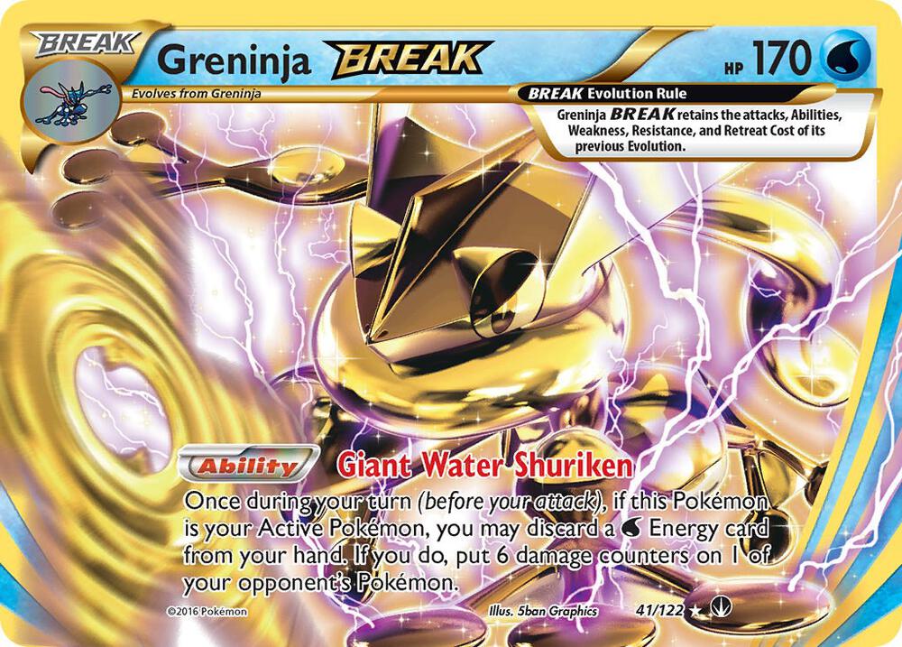 Greninja BREAK [XY - BREAKpoint] 41/122