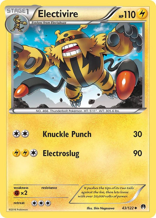 Electivire [XY - BREAKpoint] 43/122