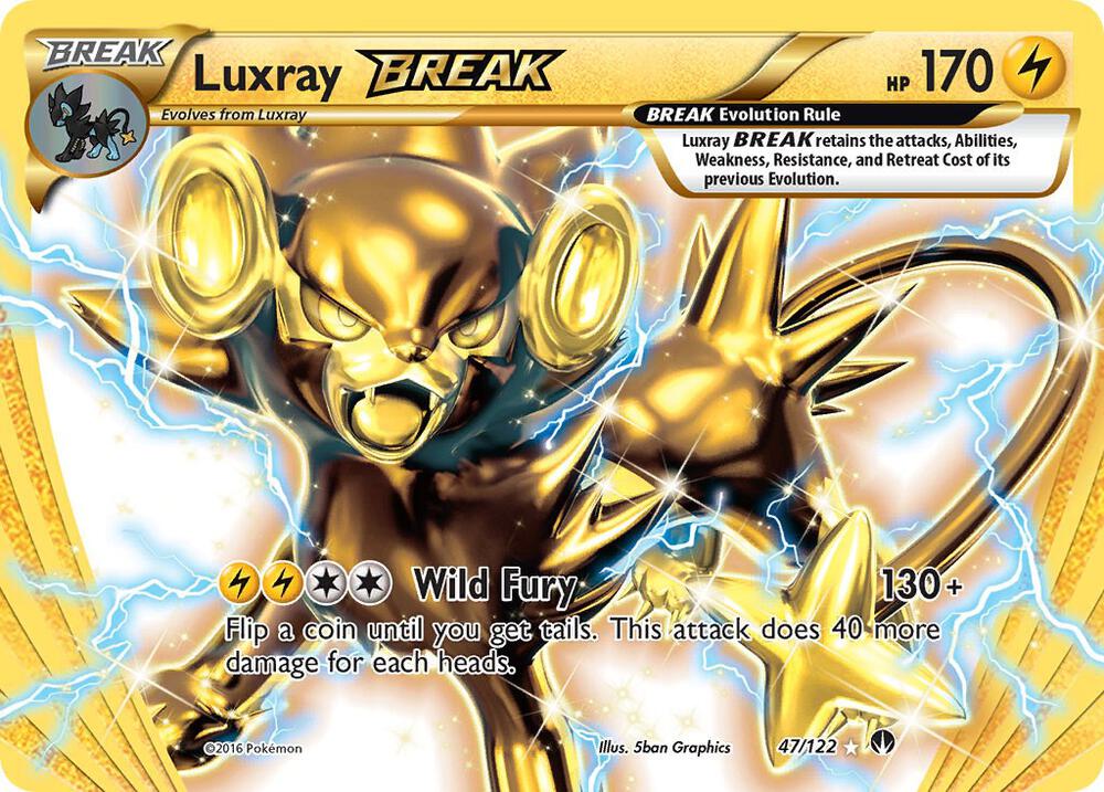 Luxray BREAK [XY - BREAKpoint] 47/122