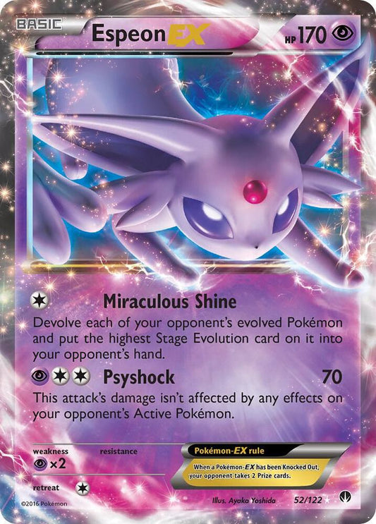 Espeon EX [XY - BREAKpoint] 52/122