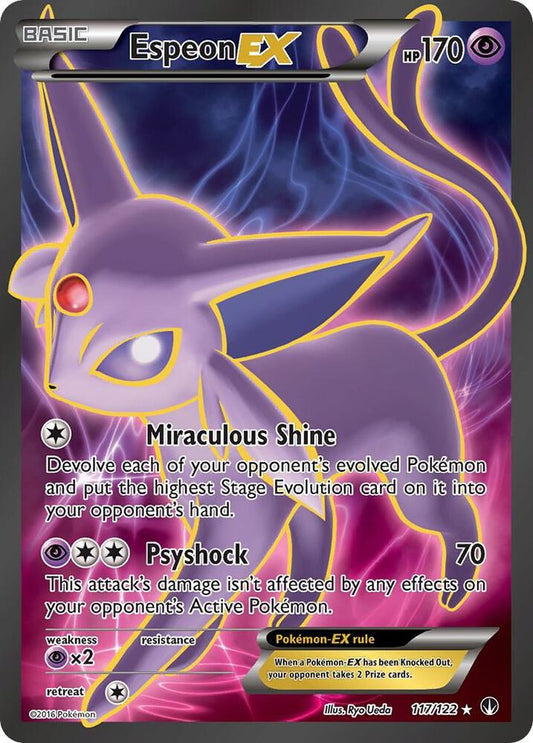 Espeon EX (Full Art) [XY - BREAKpoint] 117/122