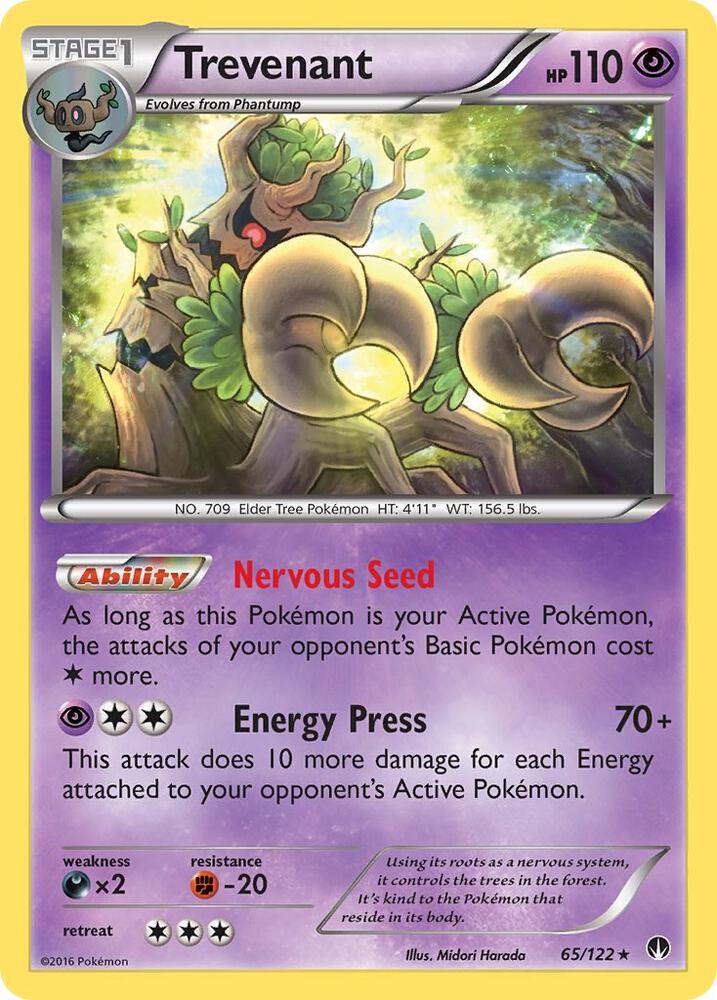 Trevenant [XY - BREAKpoint] 65/122