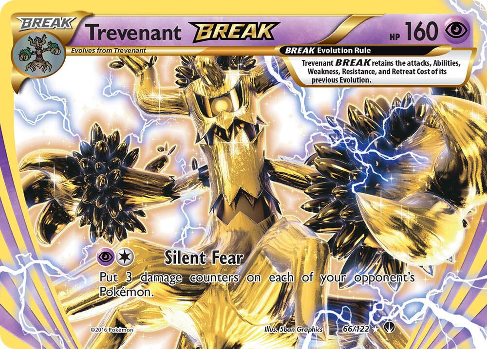 Trevenant BREAK [XY - BREAKpoint] 66/122