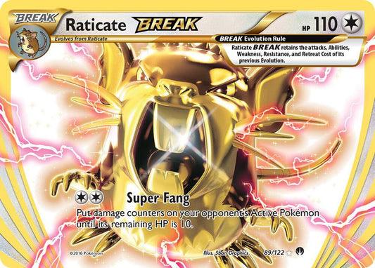 Raticate BREAK [XY - BREAKpoint] 89/122