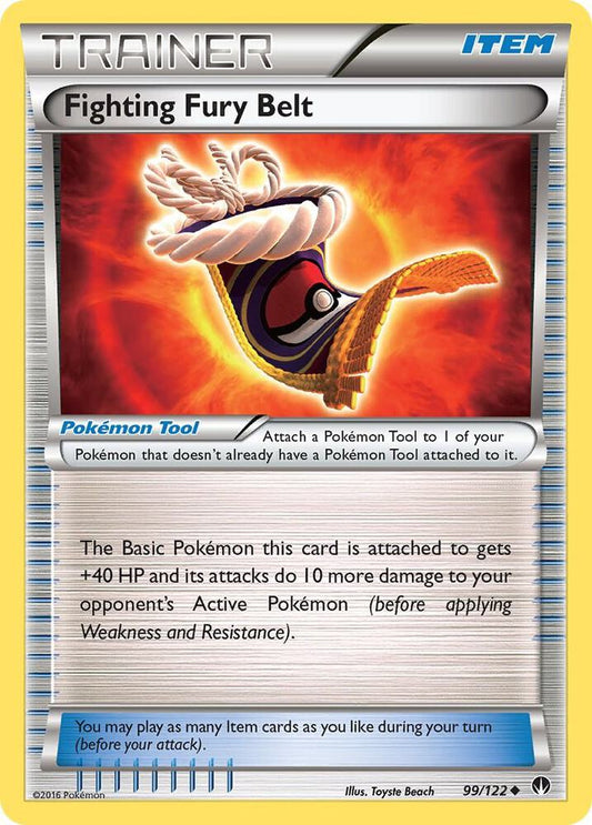 Fighting Fury Belt [XY - BREAKpoint] 99/122