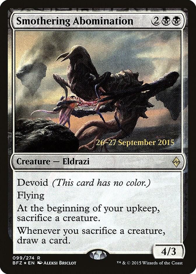 Smothering Abomination [Prerelease Cards] 99
